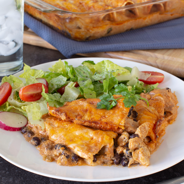 Chicken Enchilada Casserole - Gary's QuickSteak