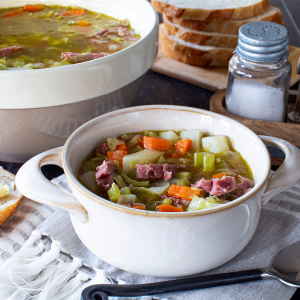 Corned Beef and Cabbage Soup