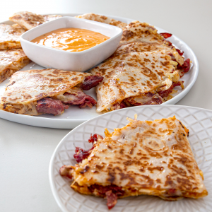 Reuben Quesadillas